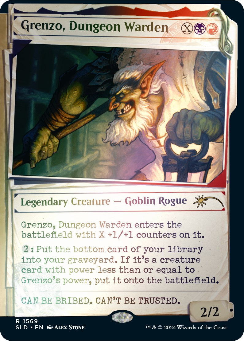 Grenzo, Dungeon Warden (Rainbow Foil) [Secret Lair Drop Series] | PLUS EV GAMES 