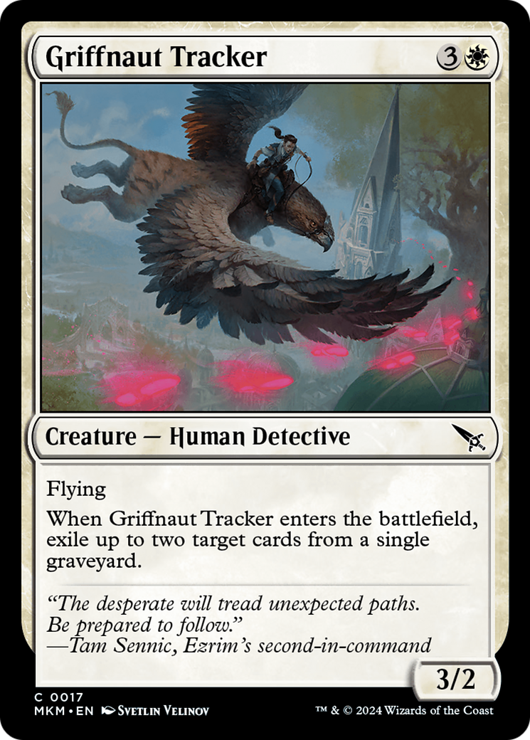 Griffnaut Tracker [Murders at Karlov Manor] | PLUS EV GAMES 