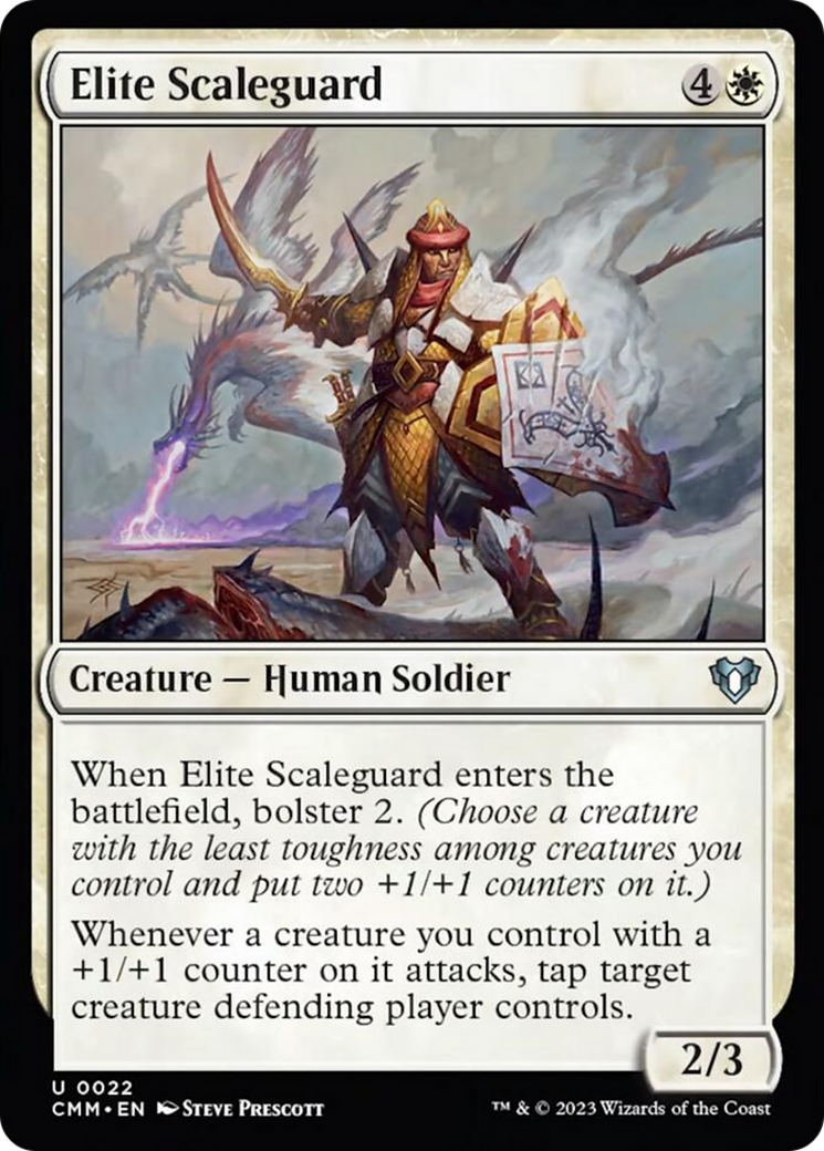 Elite Scaleguard [Commander Masters] | PLUS EV GAMES 