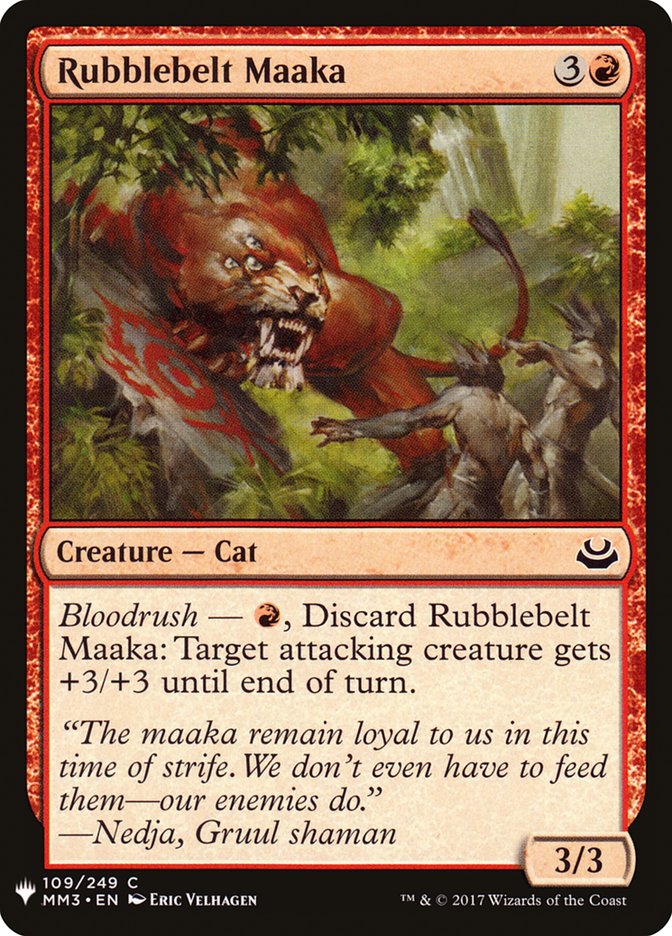 Rubblebelt Maaka [Mystery Booster] | PLUS EV GAMES 