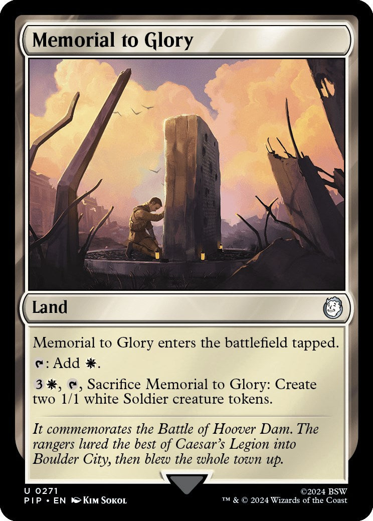 Memorial to Glory [Fallout] | PLUS EV GAMES 