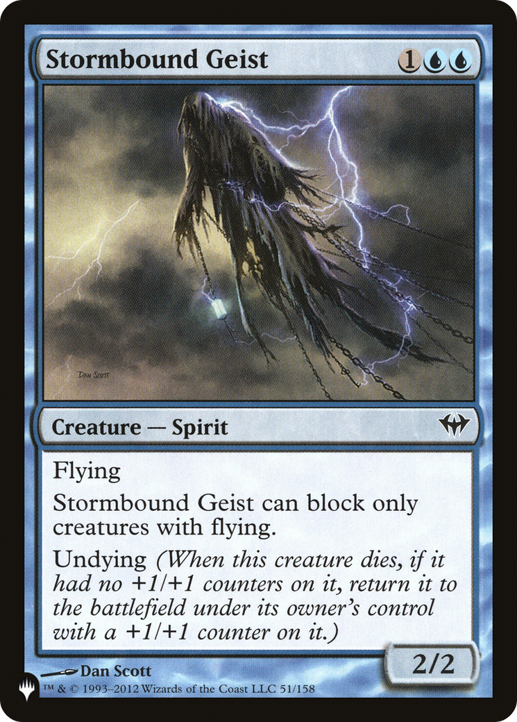 Stormbound Geist [The List Reprints] | PLUS EV GAMES 