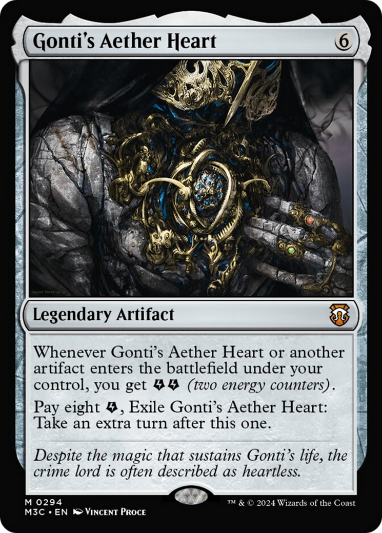 Gonti's Aether Heart [Modern Horizons 3 Commander] | PLUS EV GAMES 