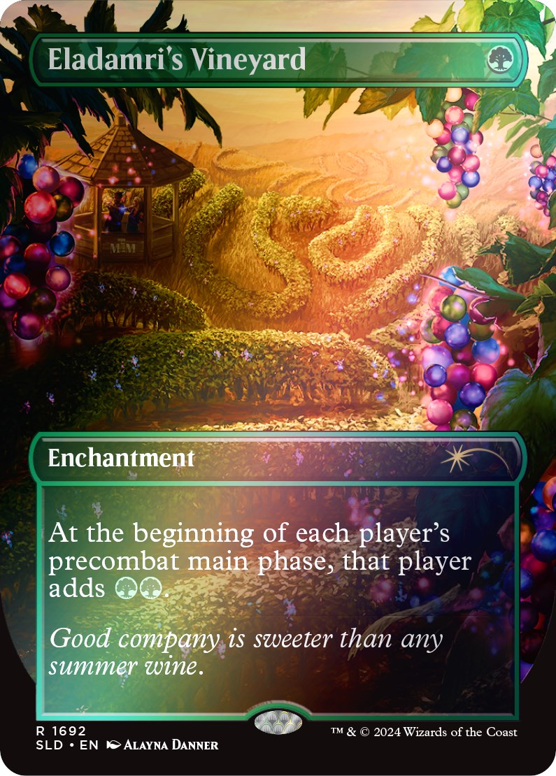 Eladamri's Vineyard (Rainbow Foil) [Secret Lair Drop Series] | PLUS EV GAMES 