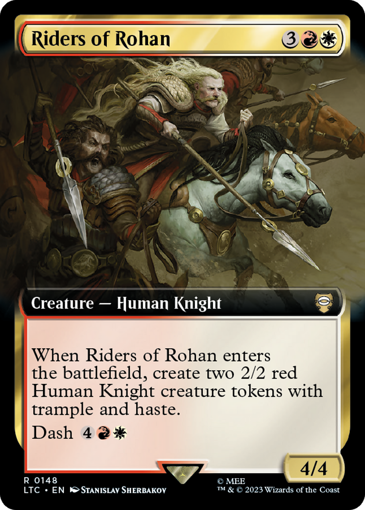 Riders of Rohan (Extended Art) [The Lord of the Rings: Tales of Middle-Earth Commander] | PLUS EV GAMES 