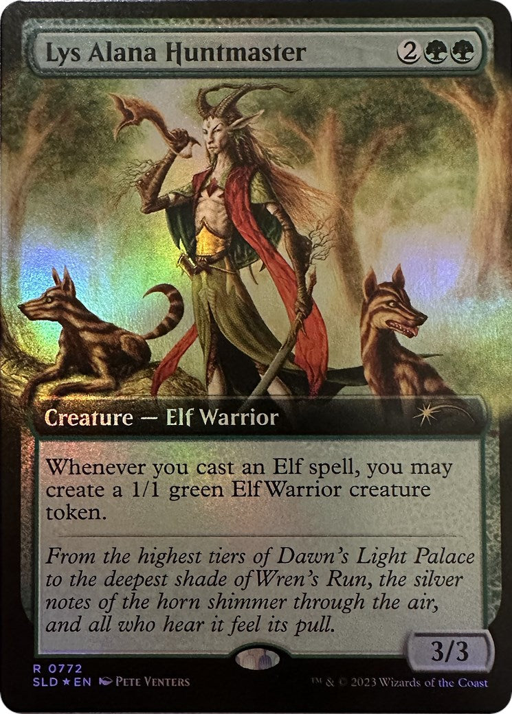 Lys Alana Huntmaster (Extended Art) [Secret Lair Drop Series] | PLUS EV GAMES 