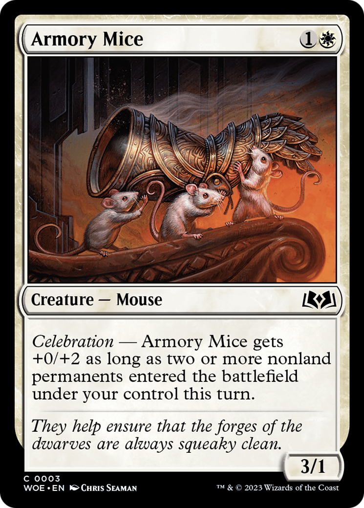 Armory Mice [Wilds of Eldraine] | PLUS EV GAMES 