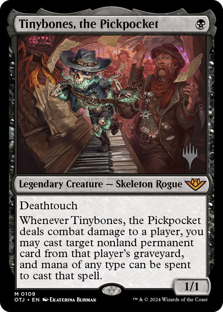 Tinybones, the Pickpocket (Promo Pack) [Outlaws of Thunder Junction Promos] | PLUS EV GAMES 