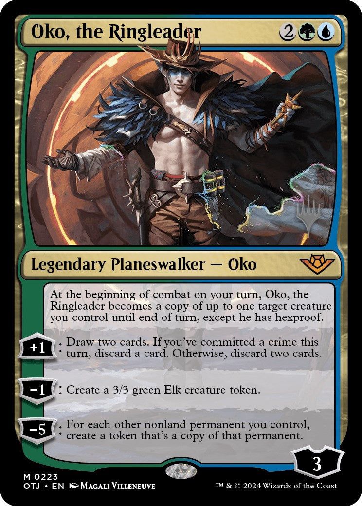 Oko, the Ringleader (Promo Pack) [Outlaws of Thunder Junction Promos] | PLUS EV GAMES 