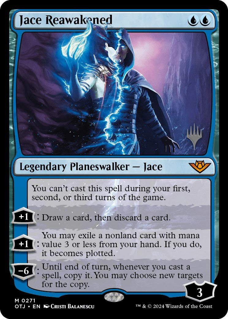 Jace Reawakened (Promo Pack) [Outlaws of Thunder Junction Promos] | PLUS EV GAMES 