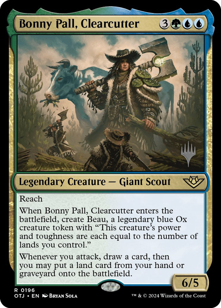 Bonny Pall, Clearcutter (Promo Pack) [Outlaws of Thunder Junction Promos] | PLUS EV GAMES 