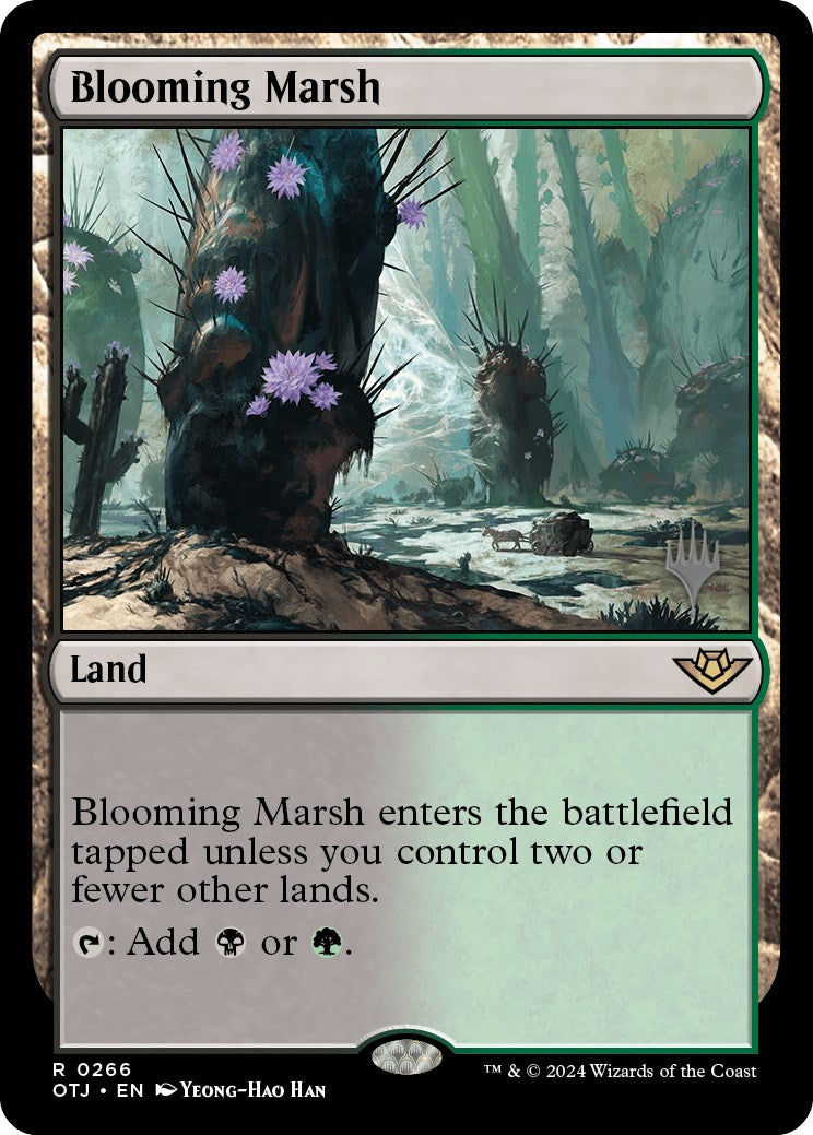 Blooming Marsh (Promo Pack) [Outlaws of Thunder Junction Promos] | PLUS EV GAMES 