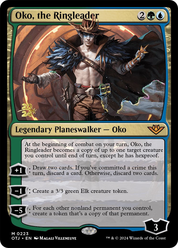 Oko, the Ringleader [Outlaws of Thunder Junction Prerelease Promos] | PLUS EV GAMES 