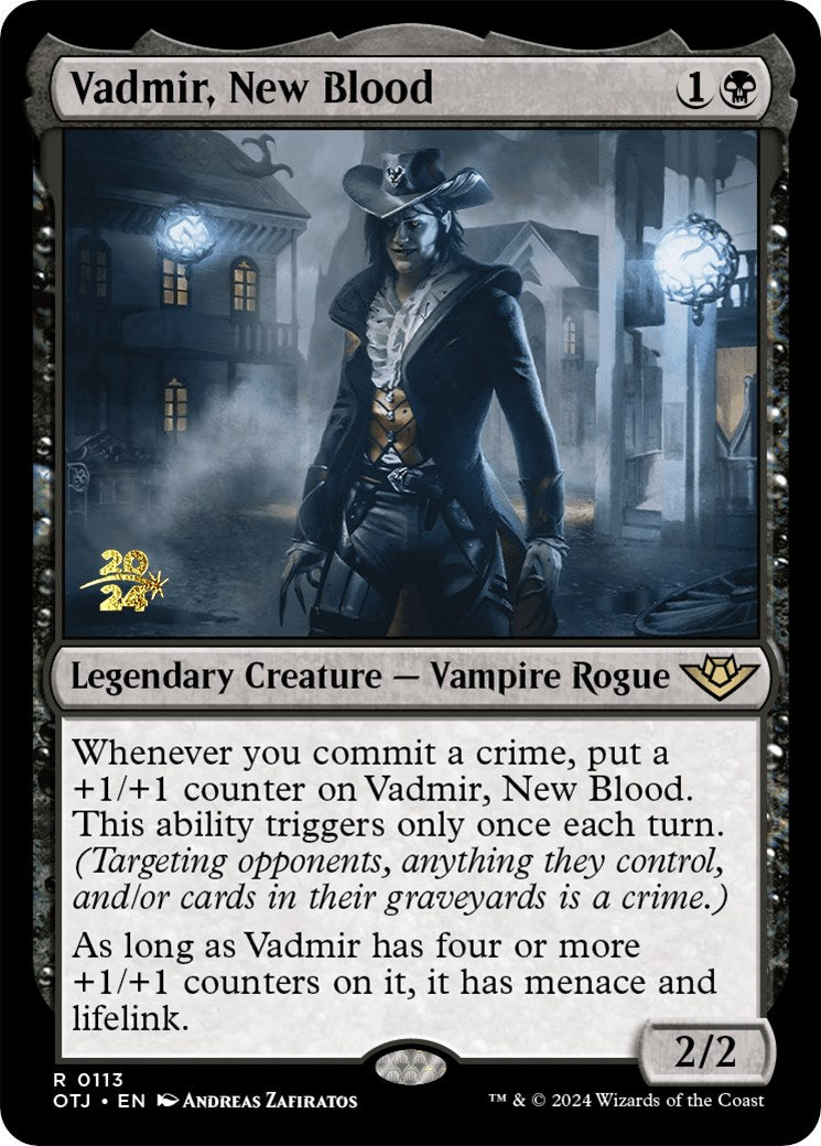 Vadmir, New Blood [Outlaws of Thunder Junction Prerelease Promos] | PLUS EV GAMES 