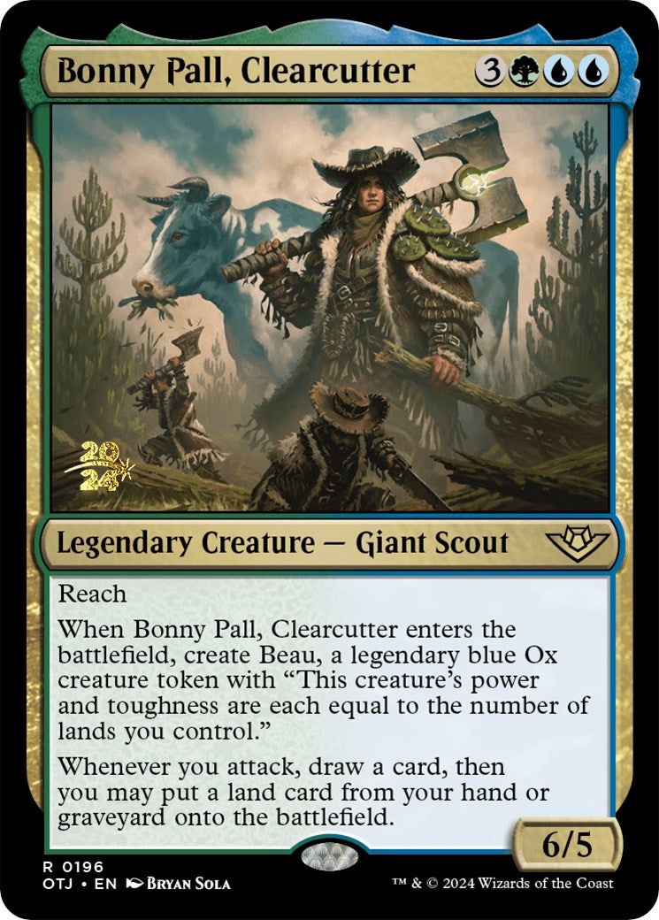 Bonny Pall, Clearcutter [Outlaws of Thunder Junction Prerelease Promos] | PLUS EV GAMES 