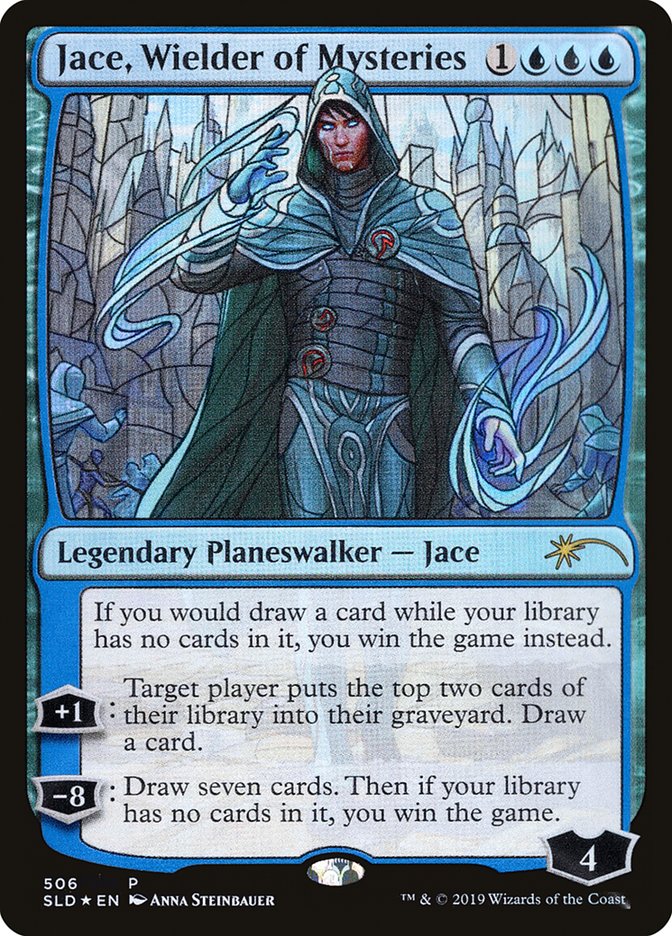 Jace, Wielder of Mysteries (Stained Glass) [Secret Lair Drop Promos] | PLUS EV GAMES 