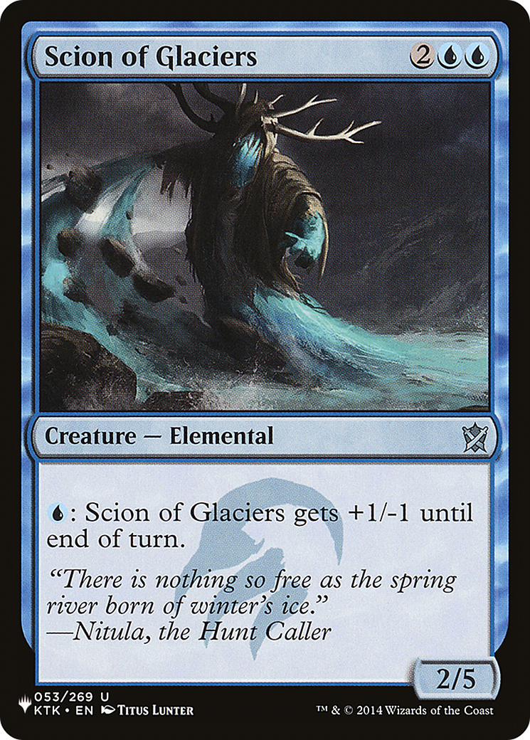 Scion of Glaciers [The List Reprints] | PLUS EV GAMES 