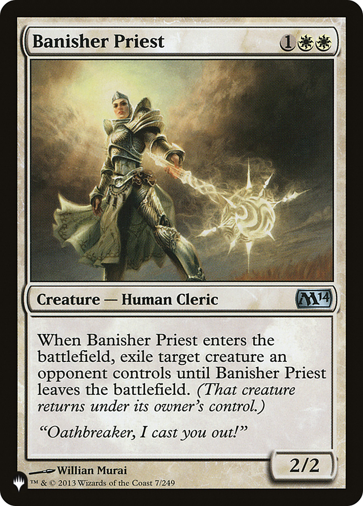 Banisher Priest [The List Reprints] | PLUS EV GAMES 