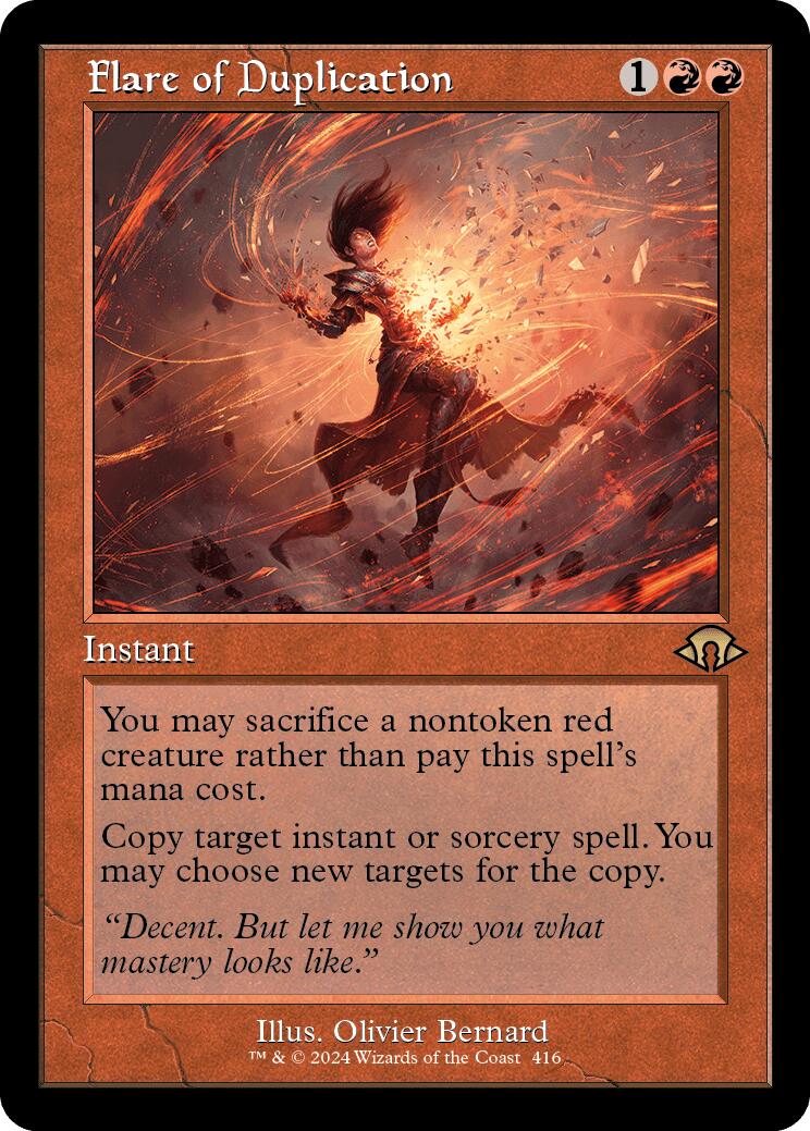 Flare of Duplication (Retro) [Modern Horizons 3] | PLUS EV GAMES 