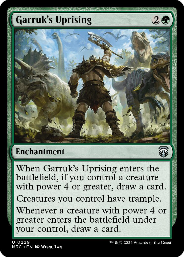 Garruk's Uprising [Modern Horizons 3 Commander] | PLUS EV GAMES 