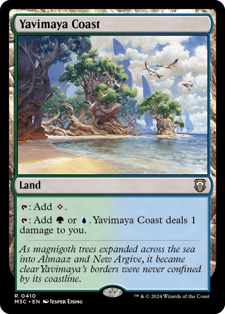 Yavimaya Coast [Modern Horizons 3 Commander] | PLUS EV GAMES 