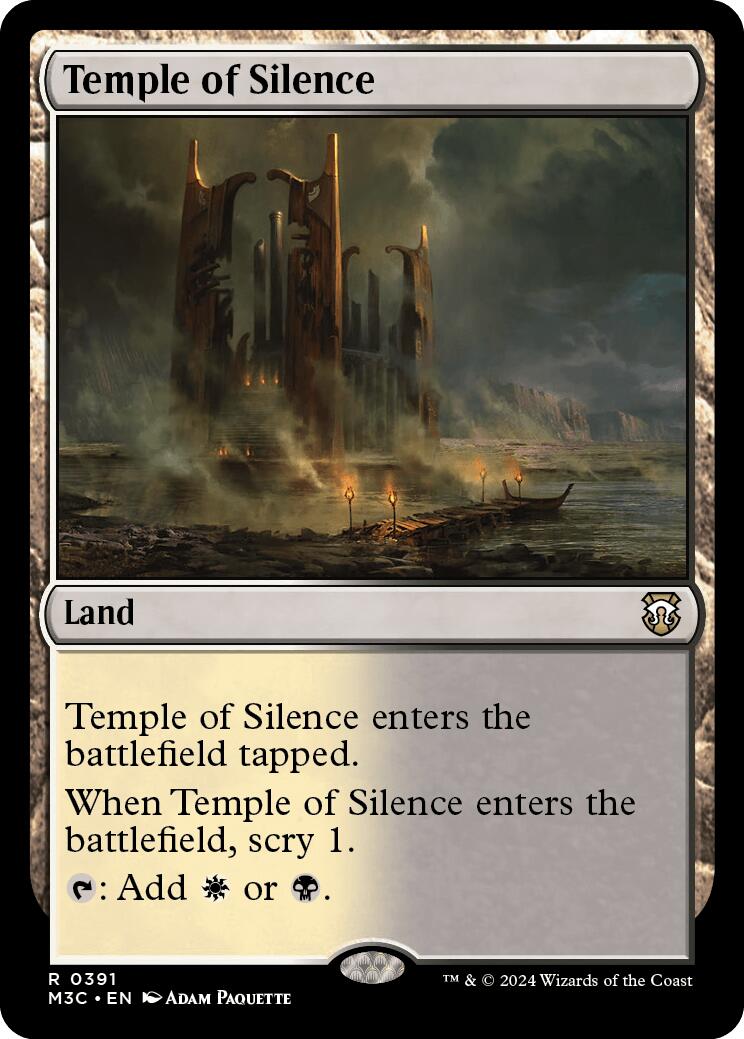 Temple of Silence [Modern Horizons 3 Commander] | PLUS EV GAMES 