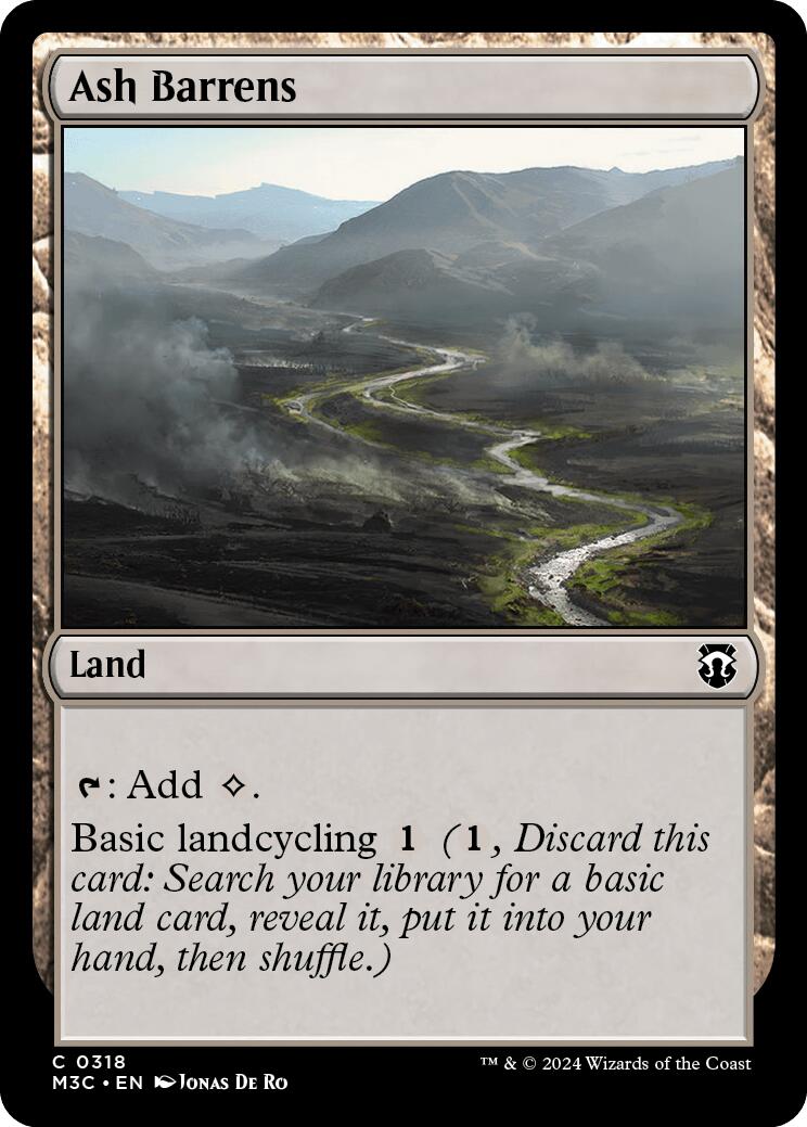 Ash Barrens [Modern Horizons 3 Commander] | PLUS EV GAMES 