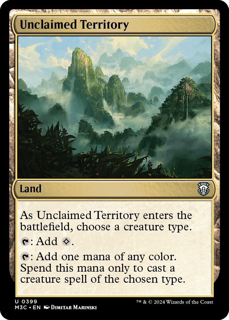 Unclaimed Territory [Modern Horizons 3 Commander] | PLUS EV GAMES 