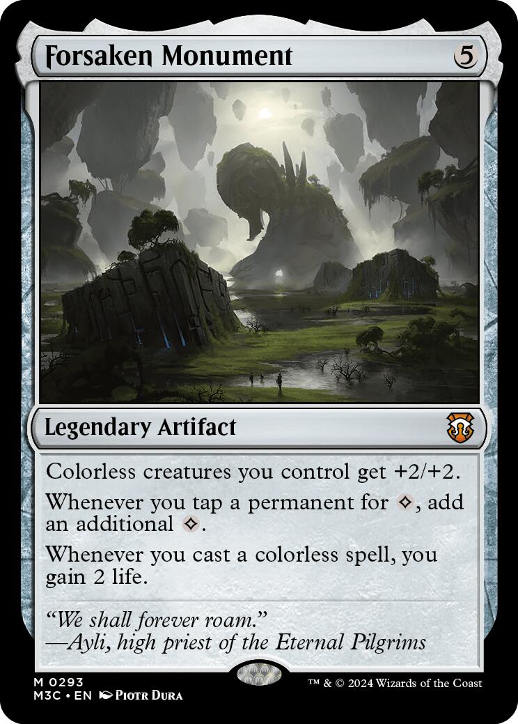 Forsaken Monument [Modern Horizons 3 Commander] | PLUS EV GAMES 