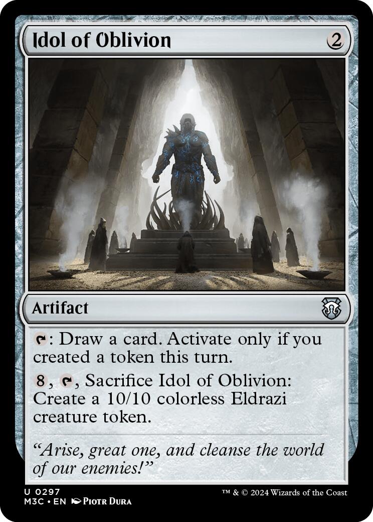 Idol of Oblivion [Modern Horizons 3 Commander] | PLUS EV GAMES 