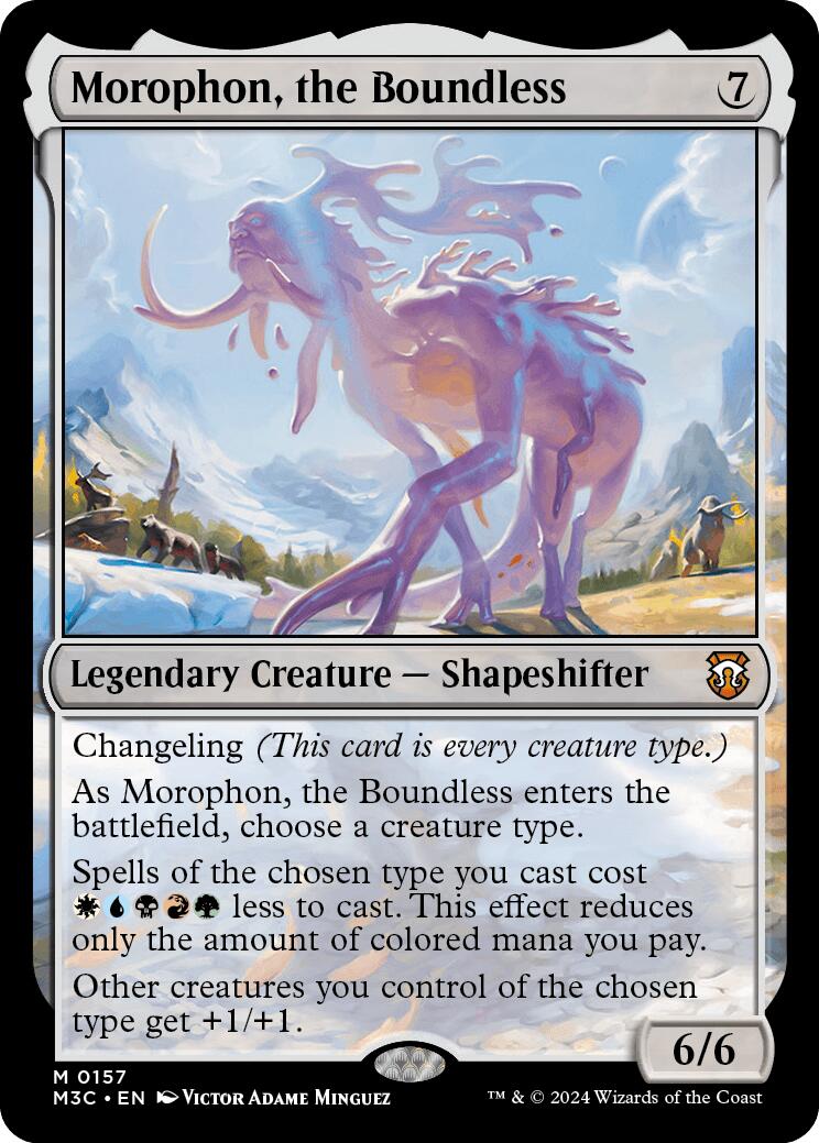 Morophon, the Boundless [Modern Horizons 3 Commander] | PLUS EV GAMES 