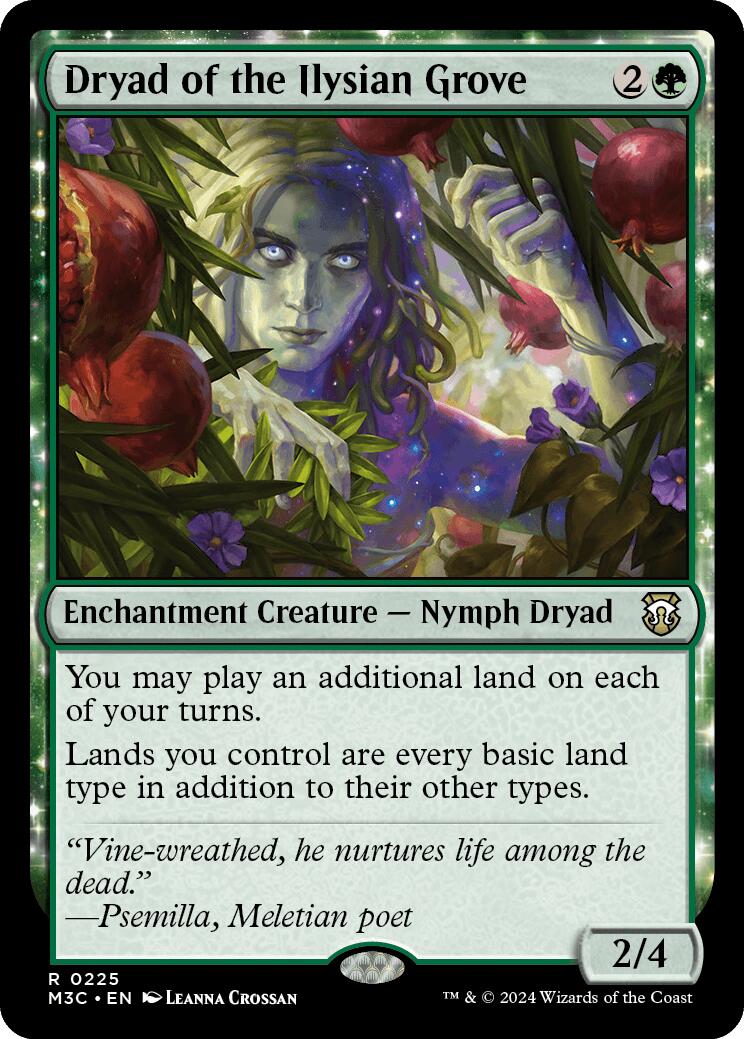 Dryad of the Ilysian Grove [Modern Horizons 3 Commander] | PLUS EV GAMES 