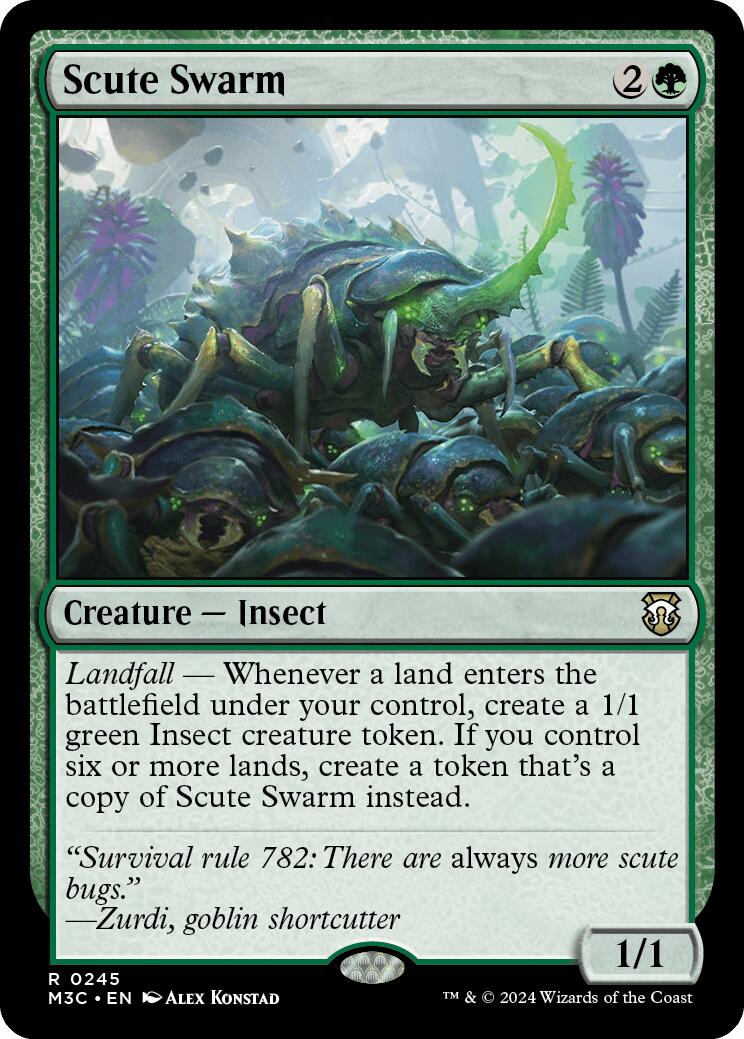 Scute Swarm [Modern Horizons 3 Commander] | PLUS EV GAMES 