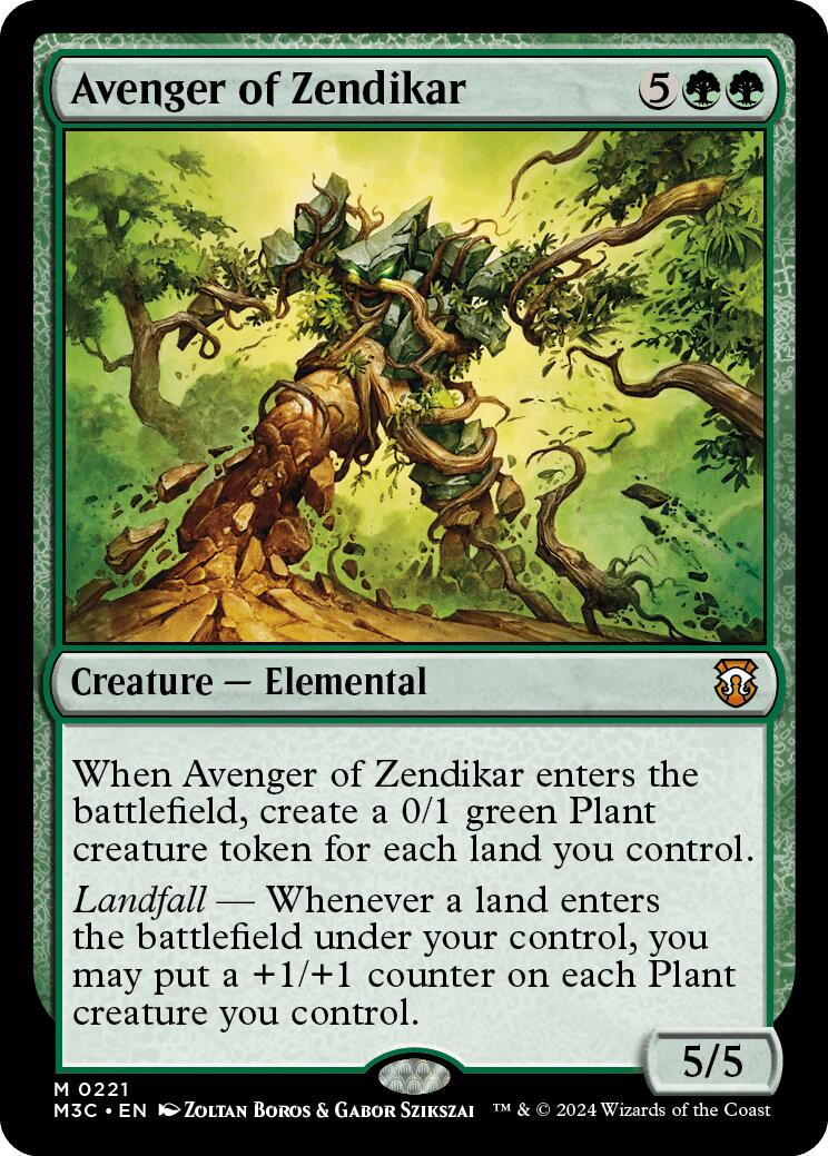 Avenger of Zendikar [Modern Horizons 3 Commander] | PLUS EV GAMES 