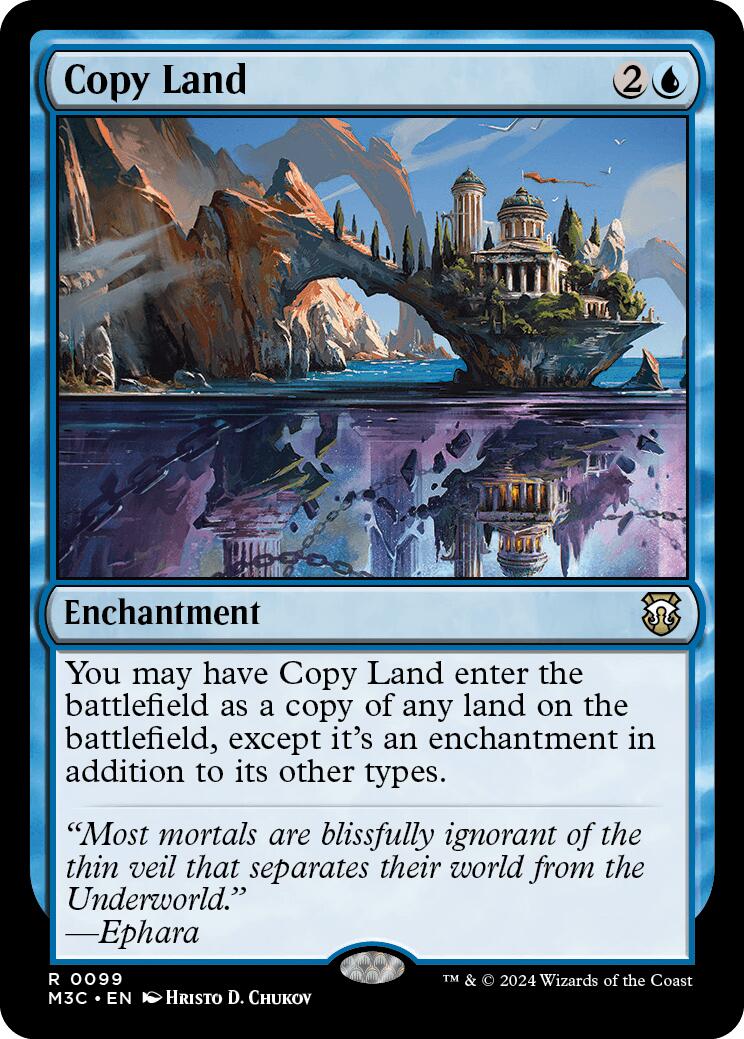 Copy Land [Modern Horizons 3 Commander] | PLUS EV GAMES 