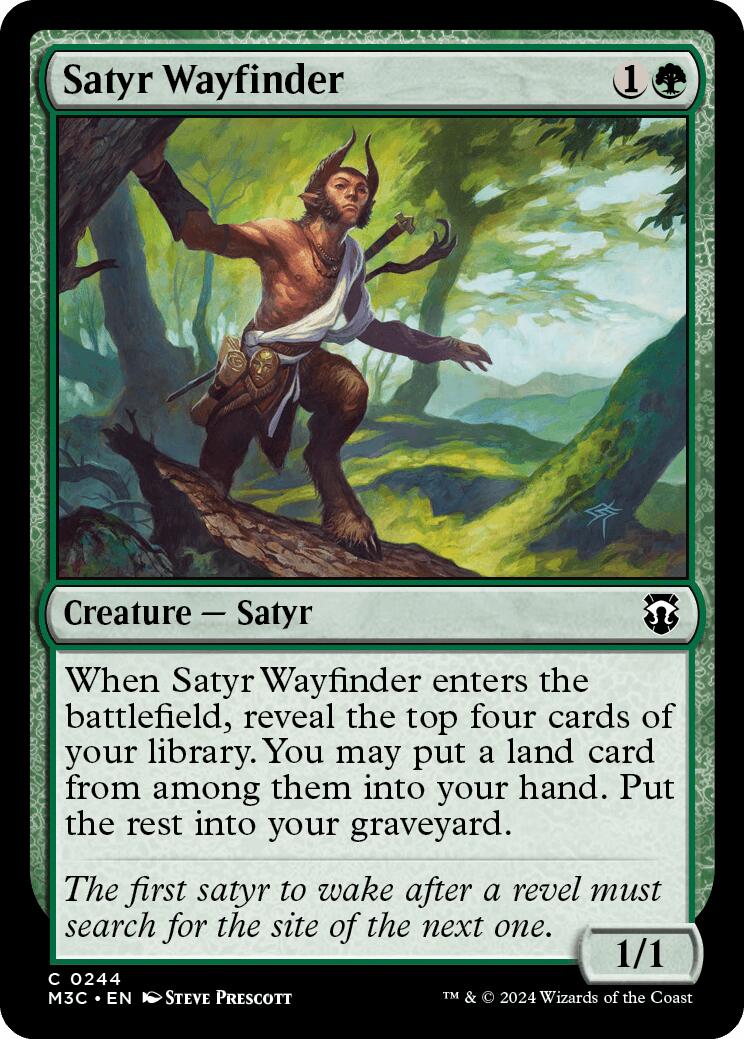 Satyr Wayfinder [Modern Horizons 3 Commander] | PLUS EV GAMES 