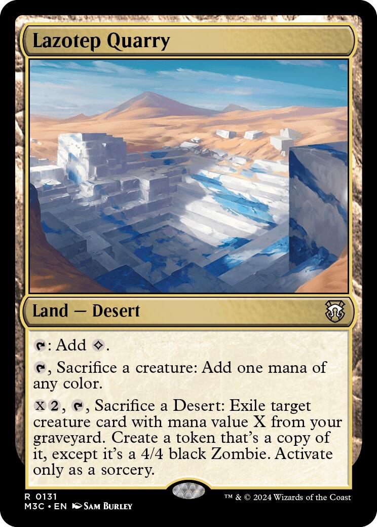 Lazotep Quarry [Modern Horizons 3 Commander] | PLUS EV GAMES 