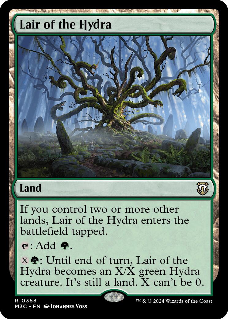 Lair of the Hydra [Modern Horizons 3 Commander] | PLUS EV GAMES 