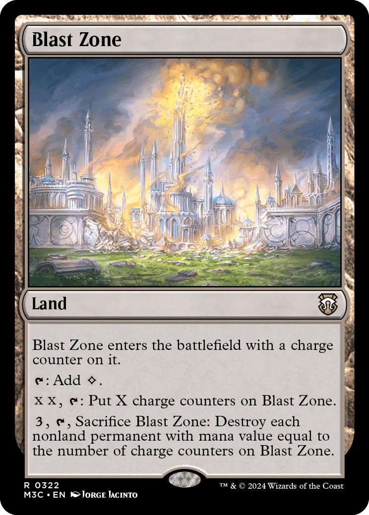 Blast Zone [Modern Horizons 3 Commander] | PLUS EV GAMES 