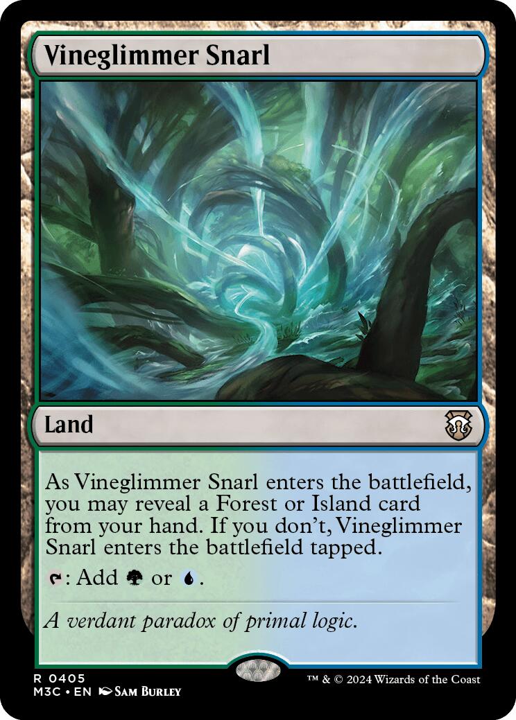 Vineglimmer Snarl [Modern Horizons 3 Commander] | PLUS EV GAMES 