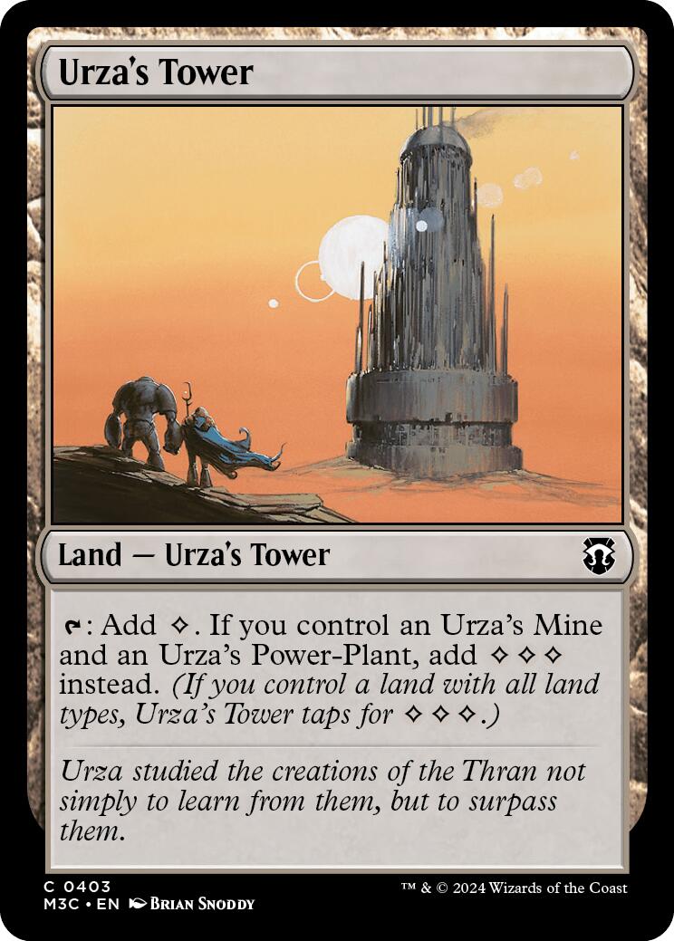 Urza's Tower [Modern Horizons 3 Commander] | PLUS EV GAMES 