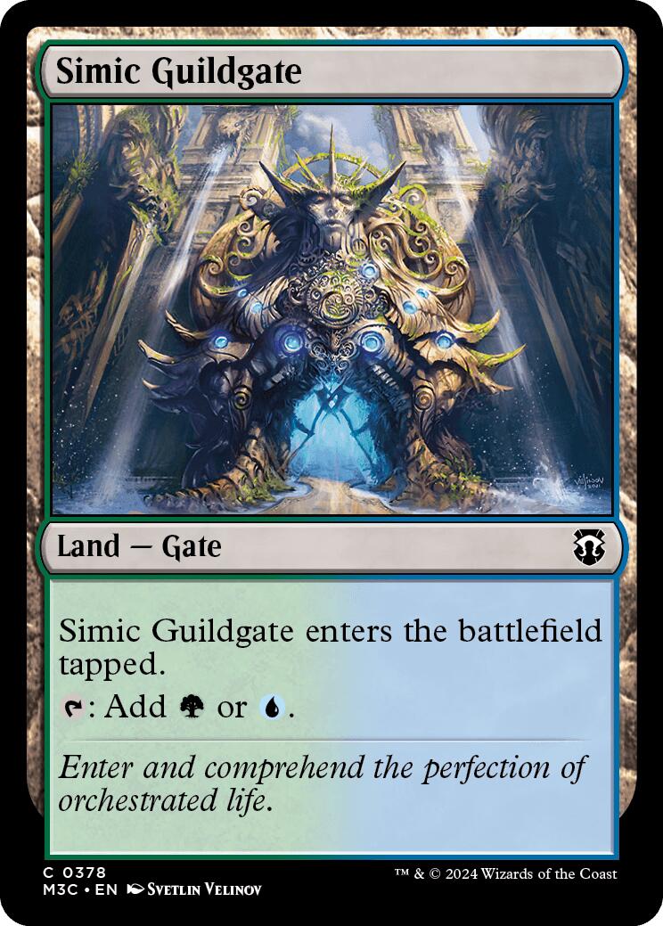 Simic Guildgate [Modern Horizons 3 Commander] | PLUS EV GAMES 