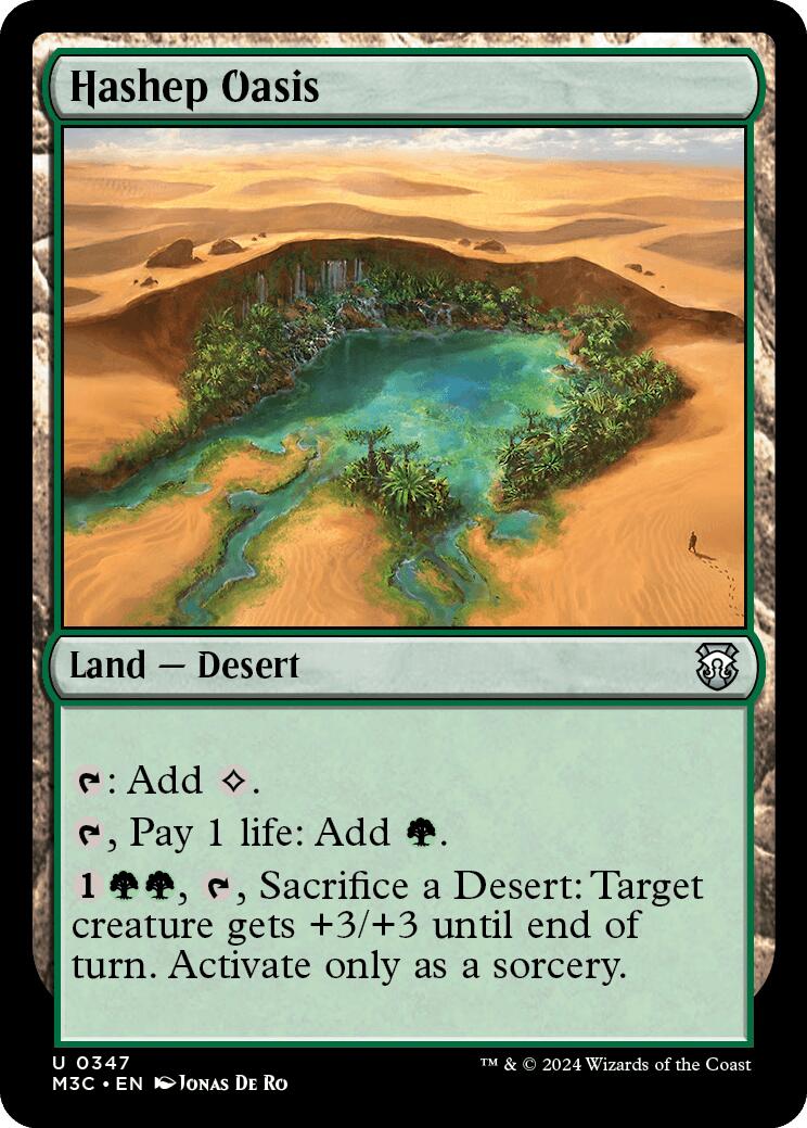 Hashep Oasis [Modern Horizons 3 Commander] | PLUS EV GAMES 