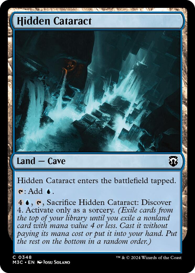 Hidden Cataract [Modern Horizons 3 Commander] | PLUS EV GAMES 