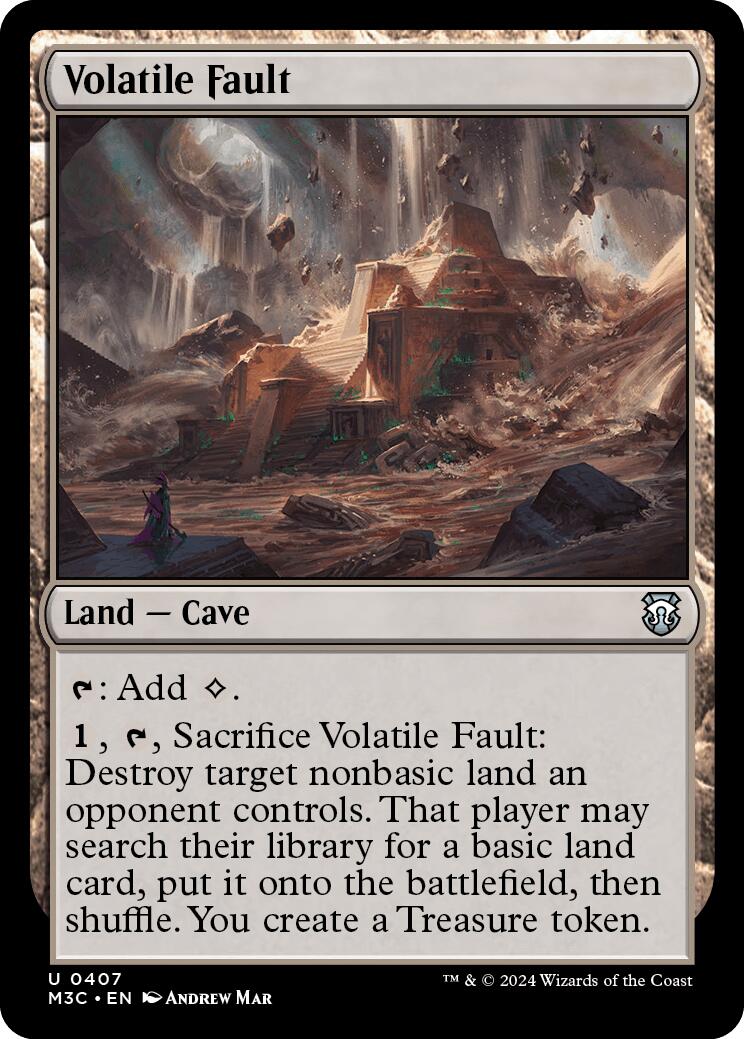 Volatile Fault [Modern Horizons 3 Commander] | PLUS EV GAMES 