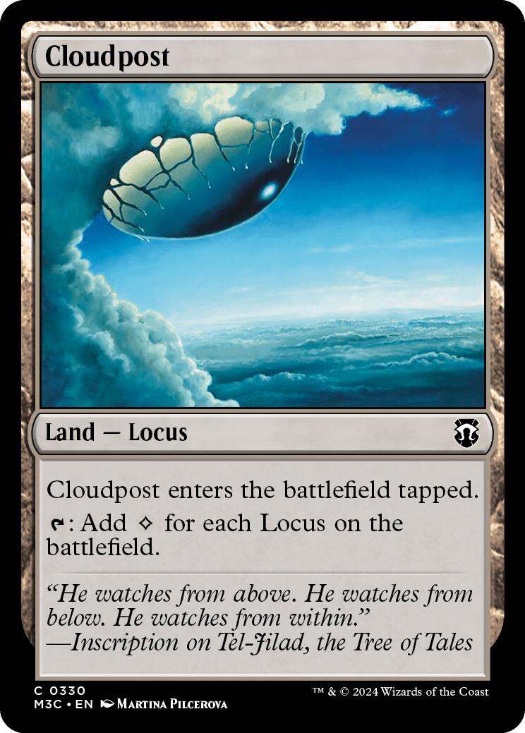 Cloudpost [Modern Horizons 3 Commander] | PLUS EV GAMES 