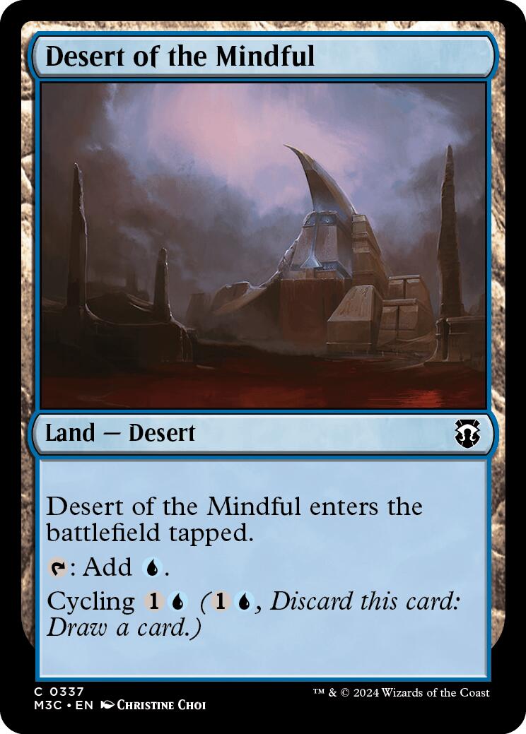 Desert of the Mindful [Modern Horizons 3 Commander] | PLUS EV GAMES 