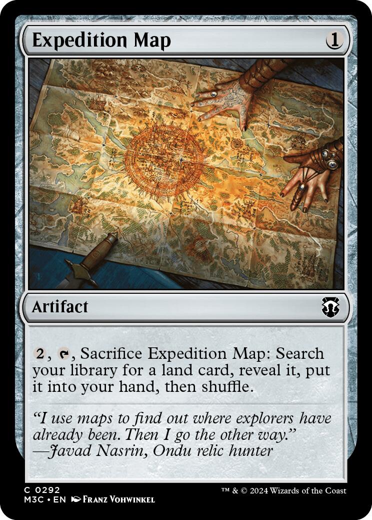 Expedition Map [Modern Horizons 3 Commander] | PLUS EV GAMES 