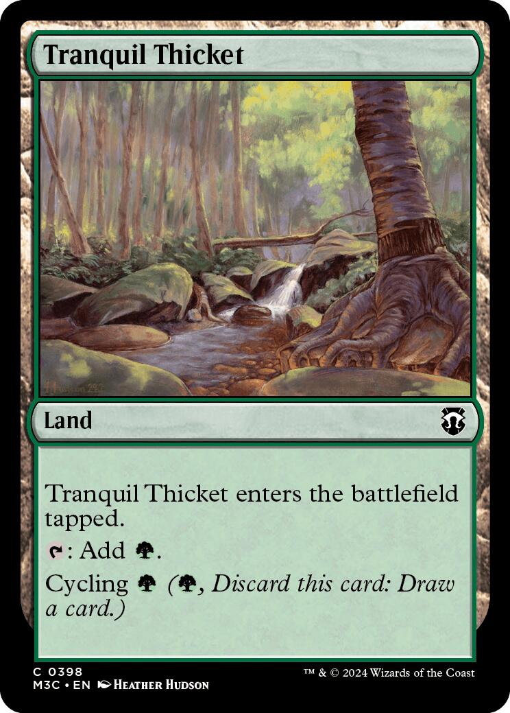 Tranquil Thicket [Modern Horizons 3 Commander] | PLUS EV GAMES 