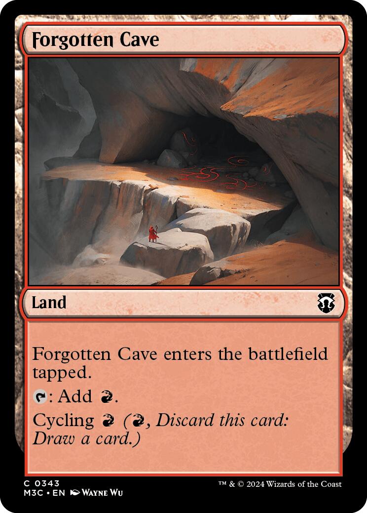 Forgotten Cave [Modern Horizons 3 Commander] | PLUS EV GAMES 